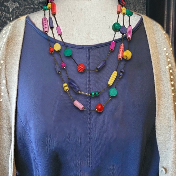 TAGUA • Karina Organic Block Shape Necklace - Picture 2 of 4